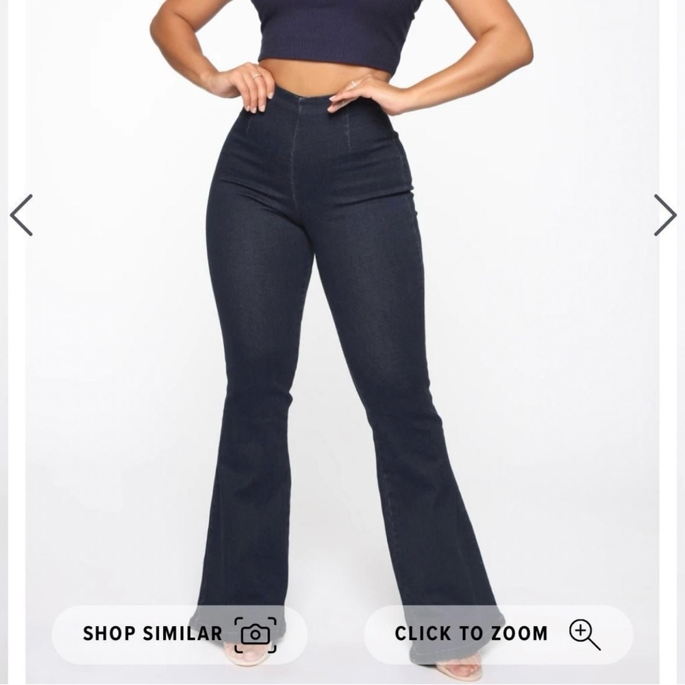 Fashion Nova flare jeans